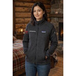 Patagonia Better Sweater Jacket Women's Size XS Black Full Zip Fleece Logo 25543